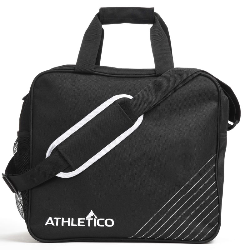 Athletico Essential Bowling Bag - Single Ball Bowling Tote Bag With Padded Bowling Ball Holder (Black) - Image 1